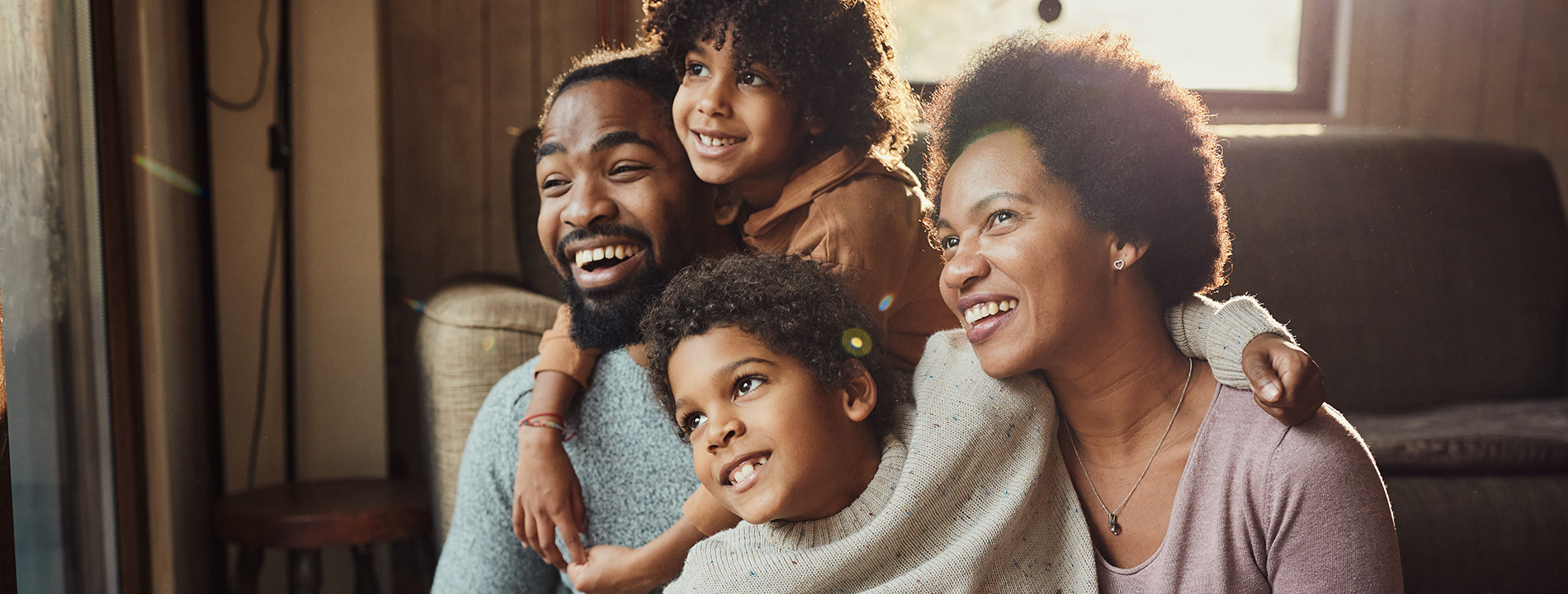African American family image